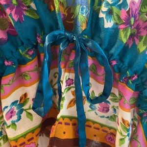 💝Betsey Johnson Vintage Scarf Bolero 💀One Size